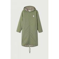 Zotcity Long Hooded Parka with Zip Fastening