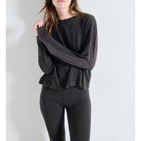 Ypawood Long Sleeve Boat Neck Top