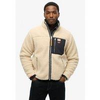 Sherpa Zip-Up Fleece with Pocket