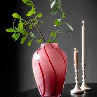 Swirl Vase in Pink