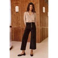 Bowie Loose-Fitting Blouse with Embroidery