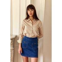 Carla Straight Striped Shirt