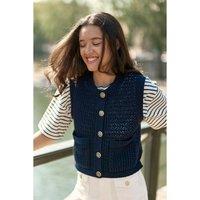 Milana Sleeveless Cardigan