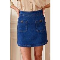 Jada Denim Mini Skirt