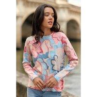 Melissa Printed Crew Neck Jumper