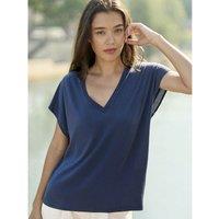 Marcellina T-Shirt with V-Neck and Loose Fit