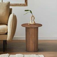 Kallan Fluted Round Side Table