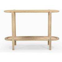Janika Rattan & Mango Wood Console Table