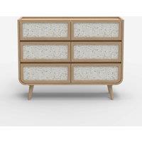 Ozen Stone & Mango Wood 6 Drawer Chest