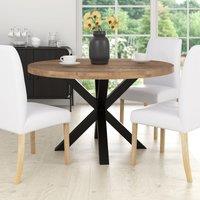 Waverly Mango Wood Round Dining Table (seats 4)
