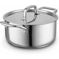 24cm SLT Core Stainless Steel Casserole with Lid