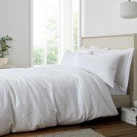 Fleur Matelass Jacquard 200 Thread Count Cotton Duvet Cover and Pillowcase Set