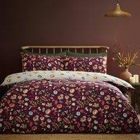 Autumn Pumpkins Reversible Duvet Cover and Pillowcase Set