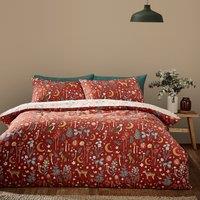 Enchanted Twilight Animals Reversible Duvet Cover and Pillowcase Set