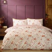 Woodland Fox So Soft Reversible Duvet Cover and Pillowcase Set