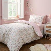 Ballerina Reversible Cotton Duvet Cover and Pillowcase Set