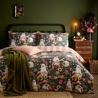 Bootanical Printed Reversible Duvet Cover and Pillowcase Set