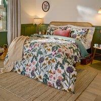 Florapedia Printed Floral Duvet Cover and Pillowcase Set