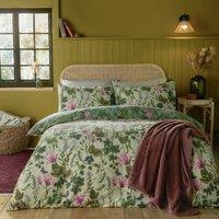 Mystic Berry Floral Reversible Duvet Cover and Pillowcase Set