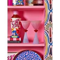 Set of 2 Lips Martini Glasses