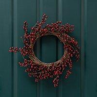 40cm Red Berry Wreath