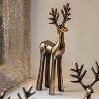 Antique Gold Stag Decoration