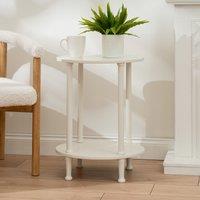 Sequoia Two-Tier Oval Side Table