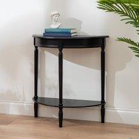Amira Half Moon Side Table