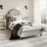 Ottavia Linen Upholstered Bed with French-Style Headboard
