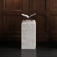 Serafina Faux Marble Block Side Table