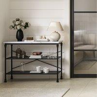 Valentina Marble & Metal Console Table