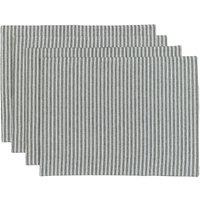 Set of 4 Festive Grove Festive Stripe Placemats