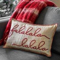 Festive Stitch Stitched Cushion