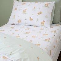 Mini Moo Cow Cotton Fitted Sheet