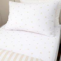 Mini Star & Stripes Cotton Fitted Sheet