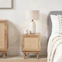 Hedric Natural Rattan Bedside Table