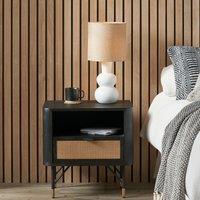 Fenix Acacia Rattan Bedside Table