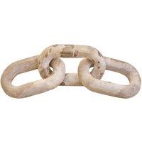 Decor Marble Three Link Chain in Chocolate