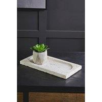 Travertine Rectangular Decorative Tray