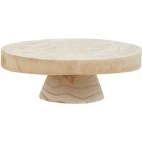 Large Natural Wooden Riser.