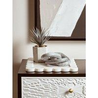 Decor Marble Three Link Chain in Grey