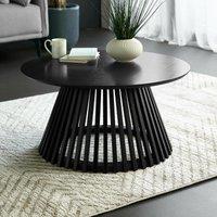 Osric Round Oak Slatted Coffee Table