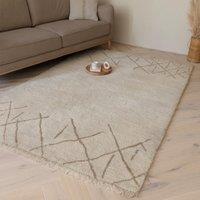 Azera Washable Berber Crosshatch Rug