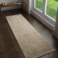 Heriz Ornate Beige Runner Rug
