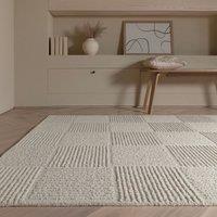 Zennith Textured Grid Rug