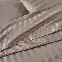 Striped 100% Cotton Satin 300 Thread Count Duvet Cover
