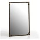 Lenaig Industrial Style Iron Mirror 60x90cm