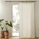 Private 100% Washed Linen Curtain with Rings