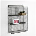 The Areglo Metal Wall Unit with 3 Compartments