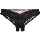 Lace Crotchless Knickers